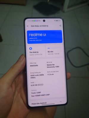 Realme 10 Pro Plus 128GB Đen