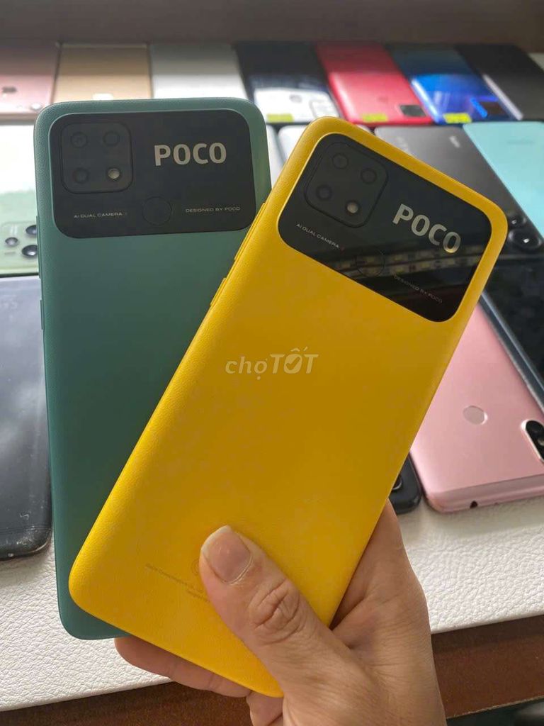Poco C40 4GB/64GB Vàng. Mua bán Điện thoại tại Thành phố Vĩnh Long Vĩnh Long được đăng bởi Thanh Tien hình 1