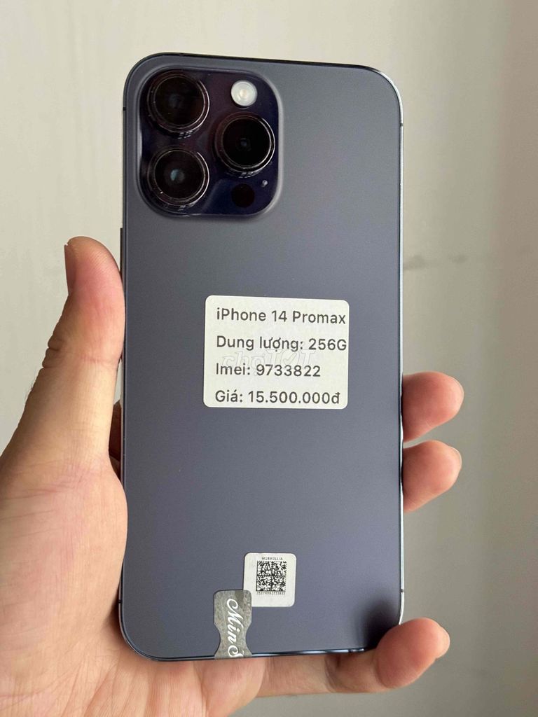 iPhone 14 Pro Max 256GB Tím máy đẹp keng. Mua bán Điện thoại tại Thành phố Buôn Ma Thuột Đắk Lắk được đăng bởi Nguyễn Hoàng hình 1