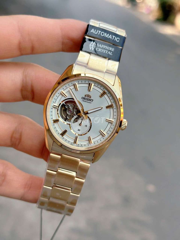 Orient RN-AR0007S Automatic Vàng Kính Sapphire. Mua bán Đồng hồ tại Huyện Gia Lâm Hà Nội được đăng bởi Triệu Khải hình 1