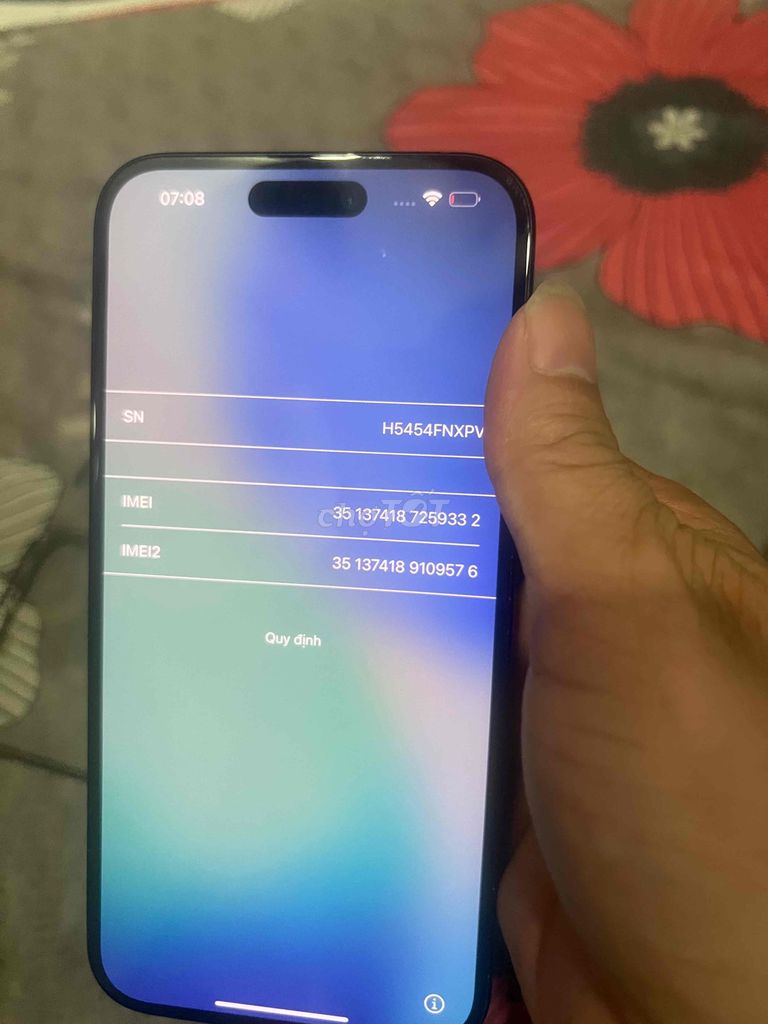 Apple iPhone 15 Plus 128GB Đen Đã khóa iCloud. Mua bán Điện thoại tại Thành phố Thủ Đức Tp Hồ Chí Minh được đăng bởi khang nguyễn hình 1