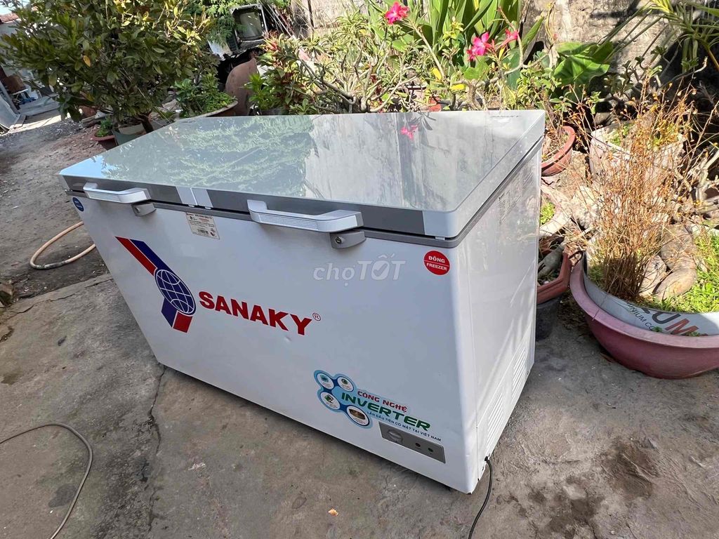 TỦ ĐÔNG SANAKY 2 ngăn 400 lít - Còn bảo hành hãng