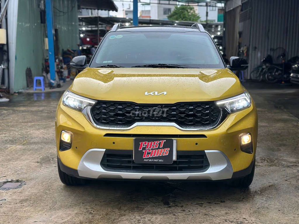 Kia Sonet 2021 Premium 1.5AT, màu vàng,đi 38000 km