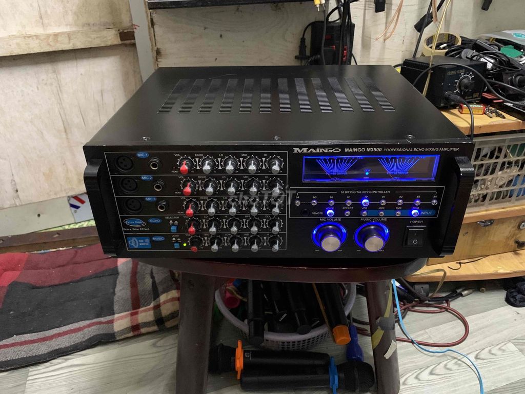 Amply karaoke MAUNGO MA 3500 Đen. Mua bán Tivi, Âm thanh tại Quận 1 Tp Hồ Chí Minh được đăng bởi truung thành đat hình 1