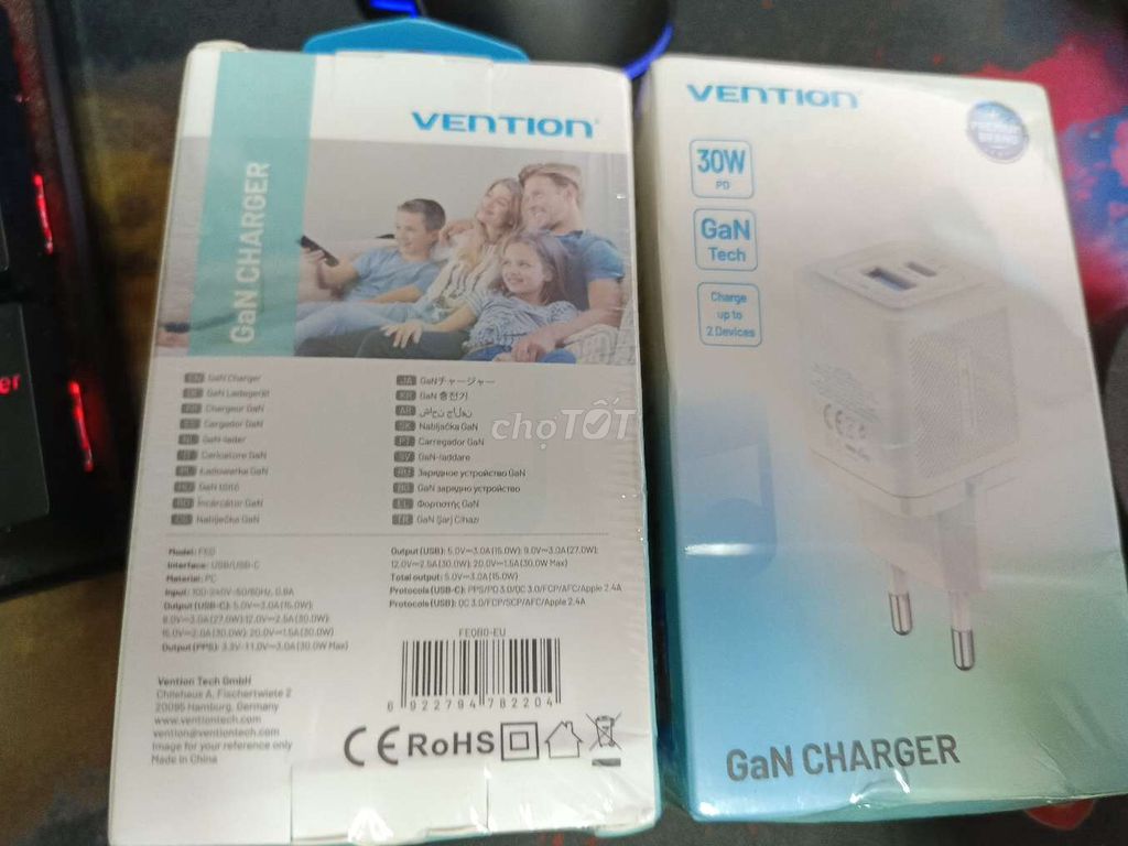 Sạc Vention 30W