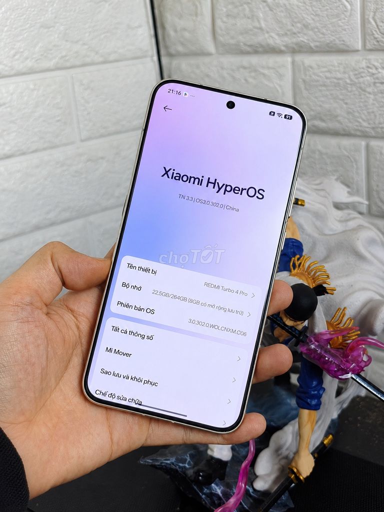 Xiaomi Redmi Turbo 4 Pro 256GB Rom Quốc Tế !!!. Mua bán Điện thoại tại Thị xã Hương Thủy Thừa Thiên Huế được đăng bởi XiÁoMì Android Phone  hình 1