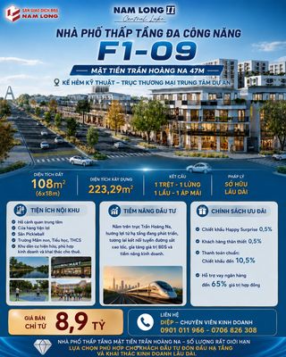 Bán Nhà phố đường Trần Hoàng Na, khu Nam Long 2, Cần Thơ