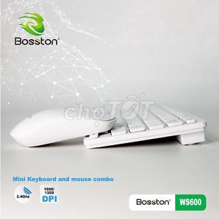 Combo chuột và bàn phím ko dây Bosston WS600
