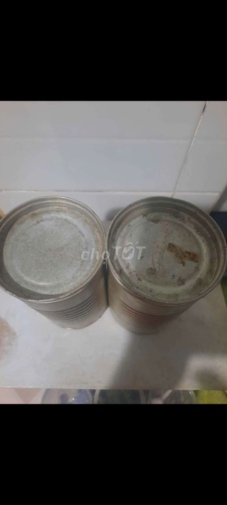Lon nhôm Bạc Đồ cổ trang trí