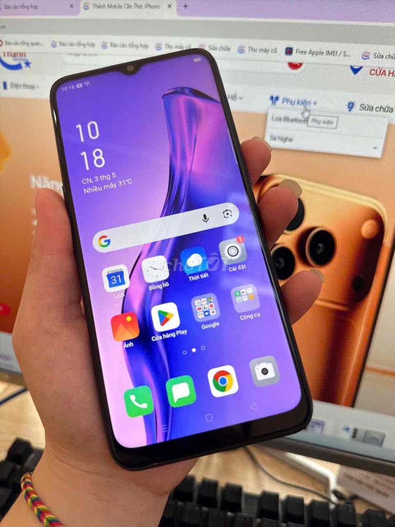 Oppo A31 - Ram 6GB/128gb - màn hình LCD 6.5”HD+. Mua bán Điện thoại tại Quận Ninh Kiều Cần Thơ được đăng bởi Thànhmobile hình 1