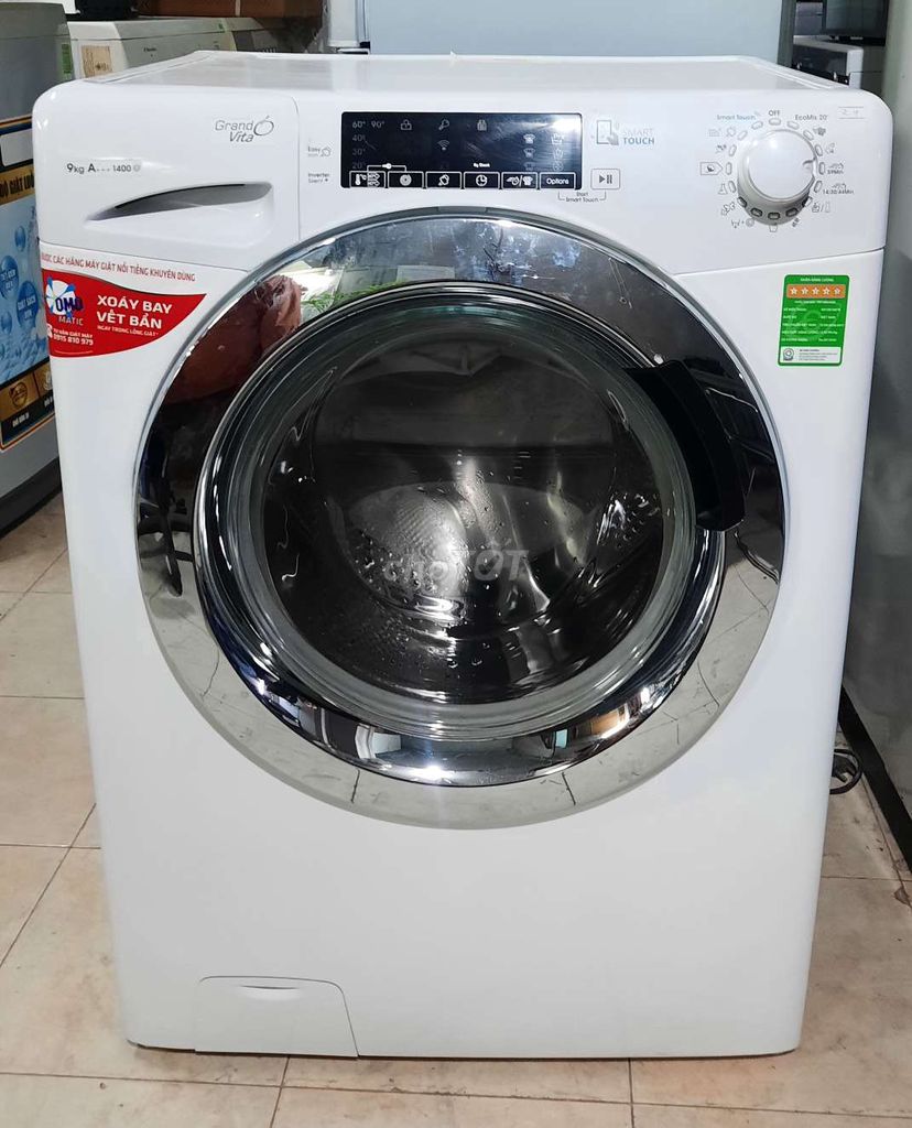 Máy giặt Candy Grand Vita 9kg. Mua bán Máy giặt tại Thành phố Thủ Đức Tp Hồ Chí Minh được đăng bởi Điện Lạnh Giá Tốt HCM hình 1