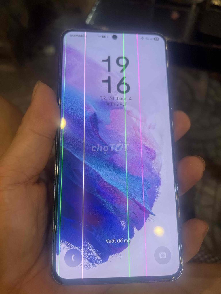 Samsung Galaxy S21 5G Tím Sọc màn hình. Mua bán Điện thoại tại Quận Bình Tân Tp Hồ Chí Minh được đăng bởi hùng hình 1