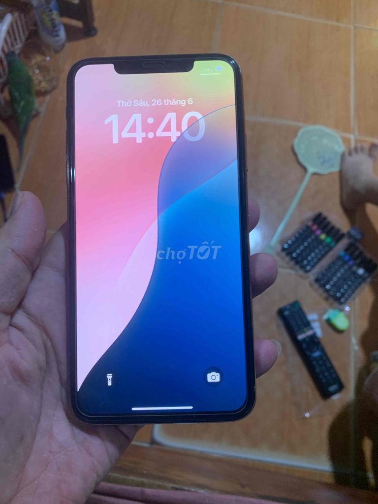 iphone 11 promax , gold , 256gb quốc tế zin đẹo. Mua bán Điện thoại tại Quận Cầu Giấy Hà Nội được đăng bởi Quang ERiC hình 1
