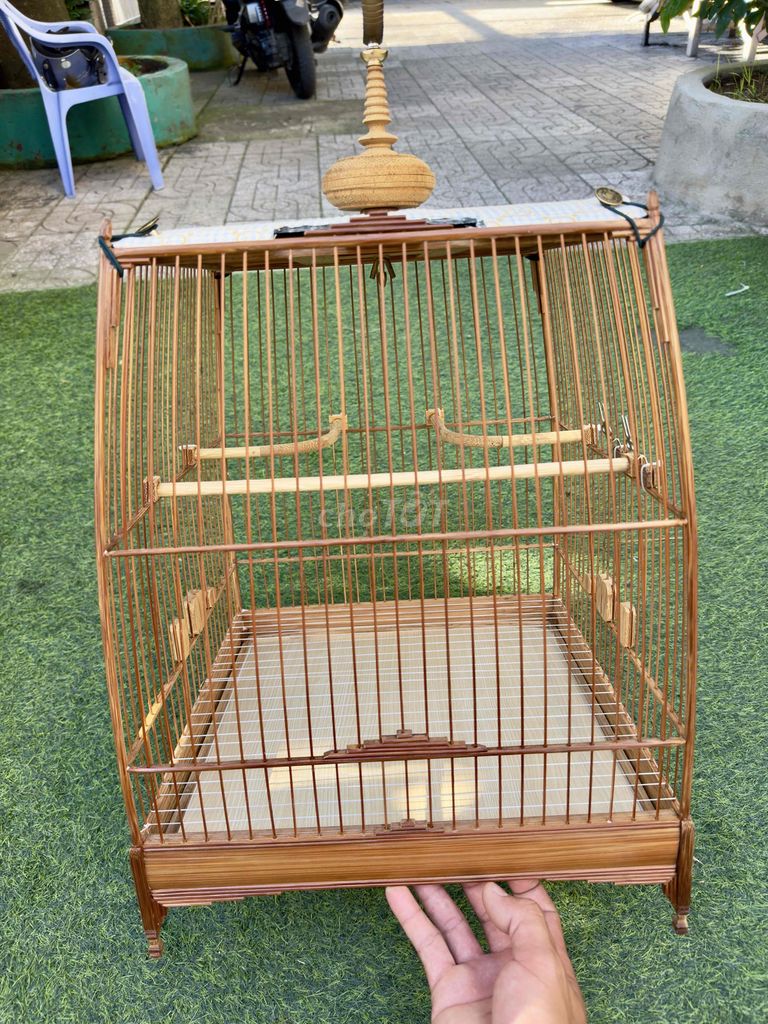 Lồng chim tre Nâu đã sử dụng. Mua bán Phụ kiện, Thức ăn, Dịch vụ tại Huyện Hóc Môn Tp Hồ Chí Minh được đăng bởi Võ phương phước thành hình 1