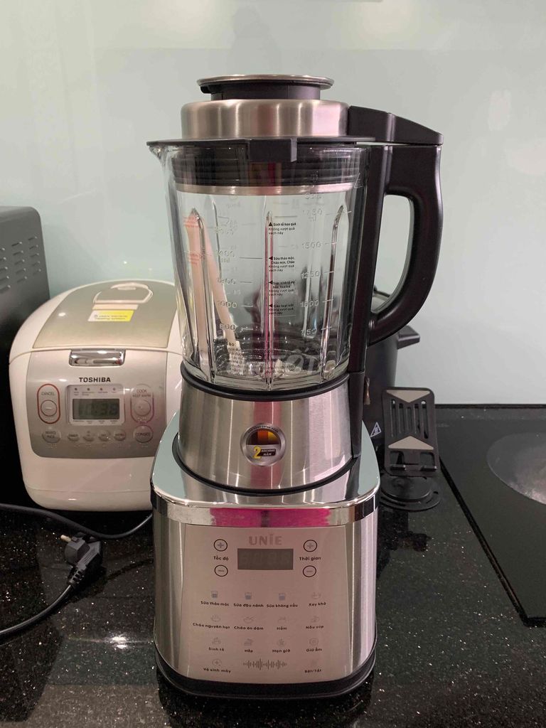 Máy làm sữa hạt UNIE V8S Bạc 1.75L. Mua bán Bếp, lò, đồ điện nhà bếp tại Quận Thanh Khê Đà Nẵng được đăng bởi Minhhuyen79 hình 1
