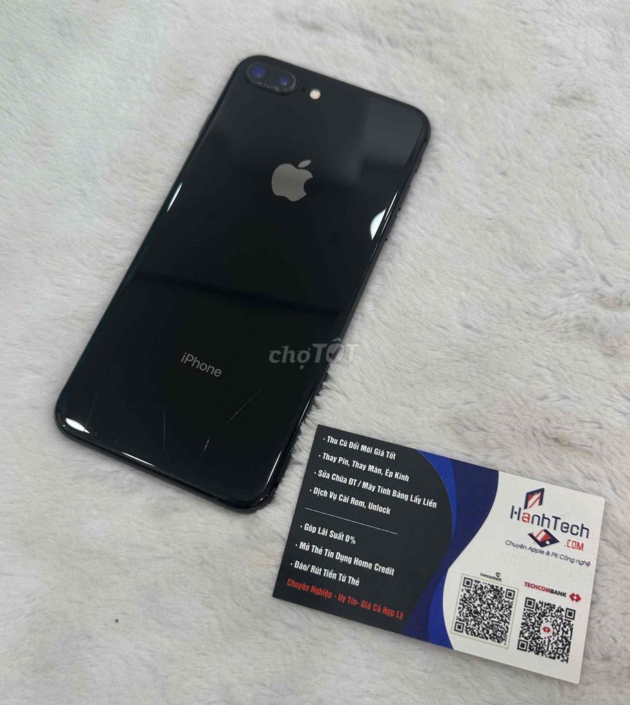 Apple iPhone 8 Plus 64GB Đen. Mua bán Điện thoại tại Quận 3 Tp Hồ Chí Minh được đăng bởi Hạnh Tech hình 1