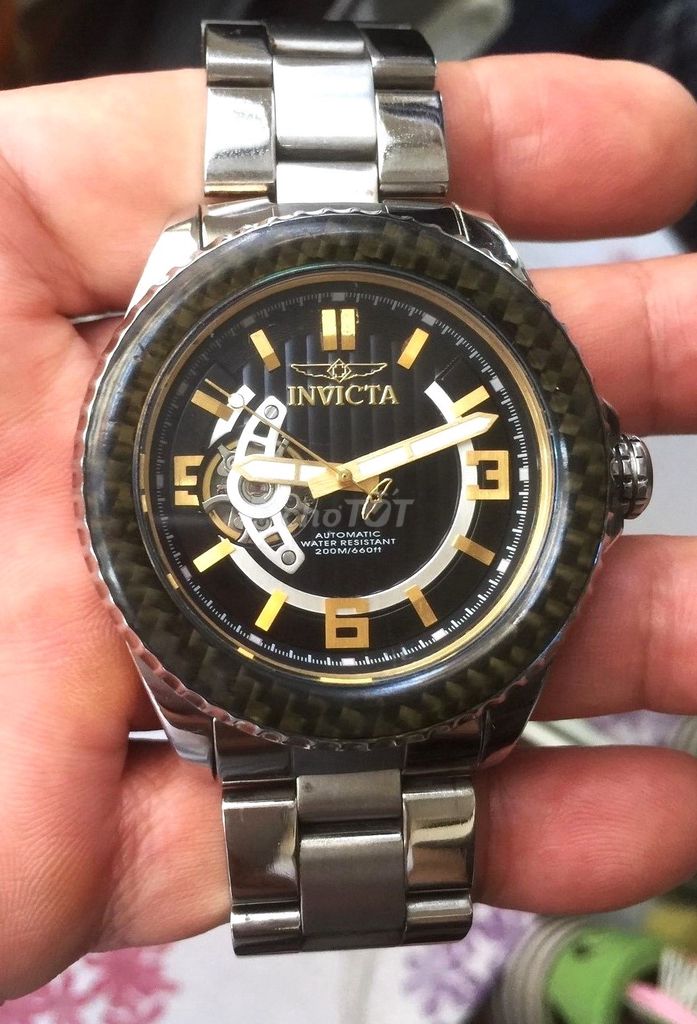 Đh. tự động Mỹ hiệu INVICTA No. 15600 size 42. Mua bán Đồng hồ tại Quận 3 Tp Hồ Chí Minh được đăng bởi ANH hình 1