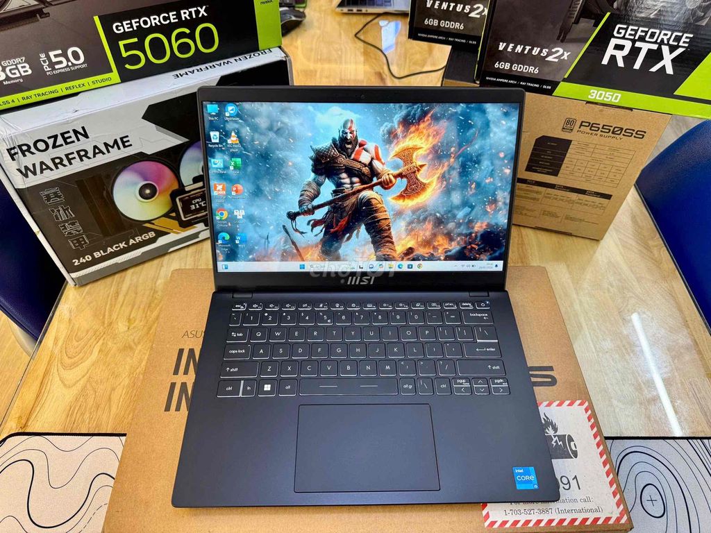 MSI Modern 14 i5-1235U/16G/512G/14FHD/3-5h. Mua bán Laptop tại Quận Ninh Kiều Cần Thơ được đăng bởi mua bán laptop Thành Võ Cần Thơ hình 1