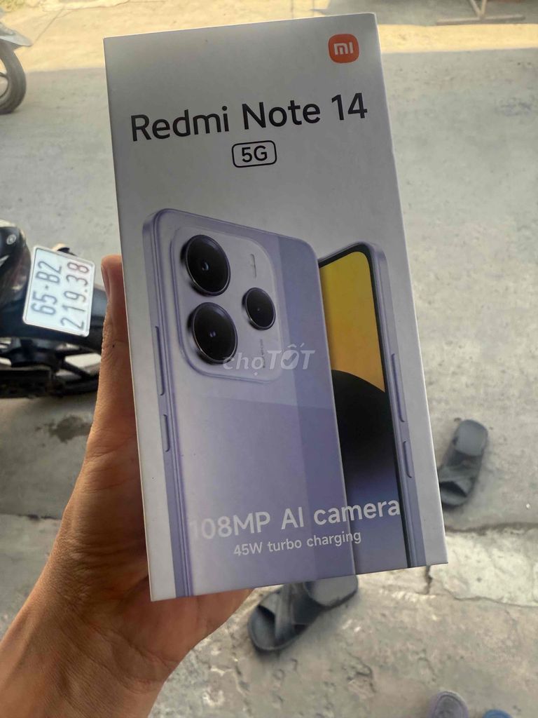 Xiaomi Redmi Note 14 5G 256GB Tím. Mua bán Điện thoại tại Quận Ninh Kiều Cần Thơ được đăng bởi Tý Chuột hình 1