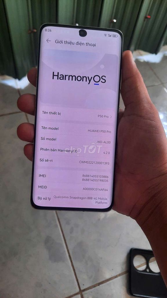 Huawei P50 pro 8/128 gl. Mua bán Điện thoại tại Thành phố Sa Đéc Đồng Tháp được đăng bởi Ngô Hoàng Long hình 1