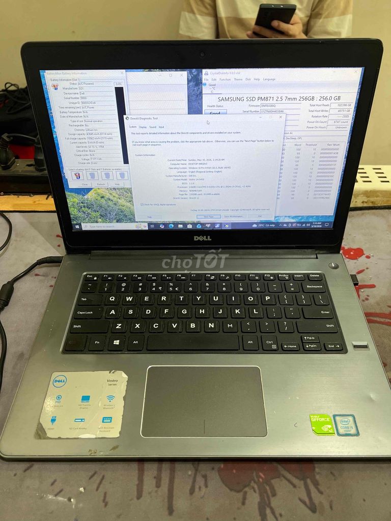 Dell Vostro 14-5459 i5 Gen 6 4GB/256GB. Mua bán Laptop tại Quận Đống Đa Hà Nội được đăng bởi Nam khánh hình 1