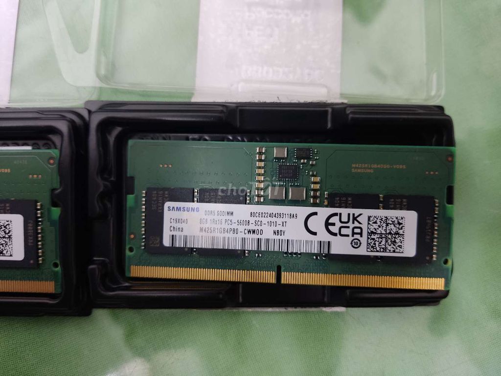 2 thanh 8GB DDR5 5600 New 100% tháo máy