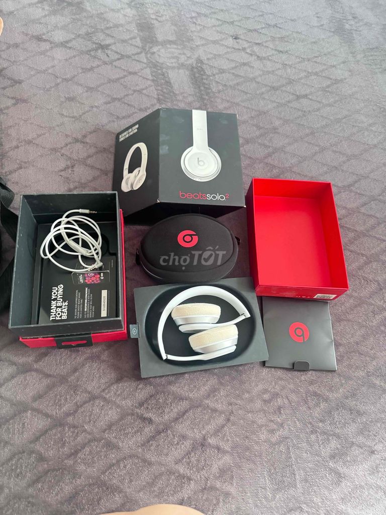 Tai nghe Beats Solo2 Trắng Đã qua sử dụng. Mua bán Tivi, Âm thanh tại Quận 11 Tp Hồ Chí Minh được đăng bởi Ngọc hình 1