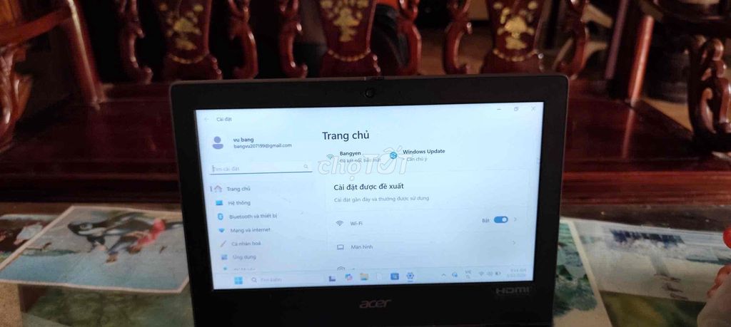 Laptop Acer TravelMate B Đen. Mua bán Laptop tại Thành phố Nam Định Nam Định được đăng bởi Vũ Thị Ngọc Yến hình 1