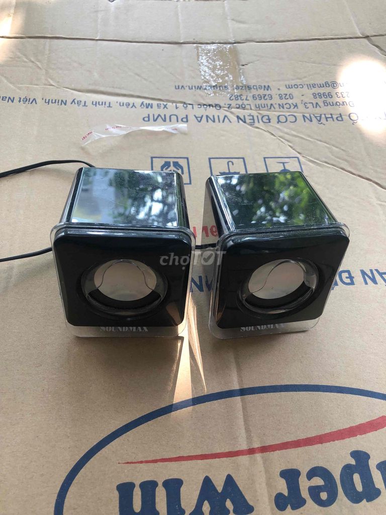 Loa máy tính SoundMax Đen Âm thanh sống động. Mua bán Tivi, Âm thanh tại Thành phố Thủ Đức Tp Hồ Chí Minh được đăng bởi cuoicungtrang hình 1