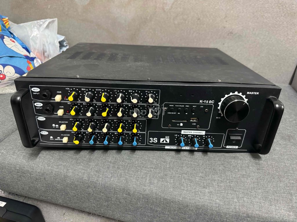 Amply K-150C màu Đen. Mua bán Tivi, Âm thanh tại Quận 6 Tp Hồ Chí Minh được đăng bởi Hưng hình 1