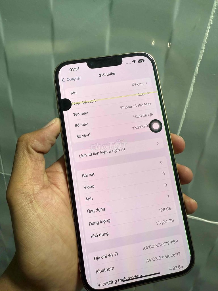 iphone 13 pro max 128gb quốc tế