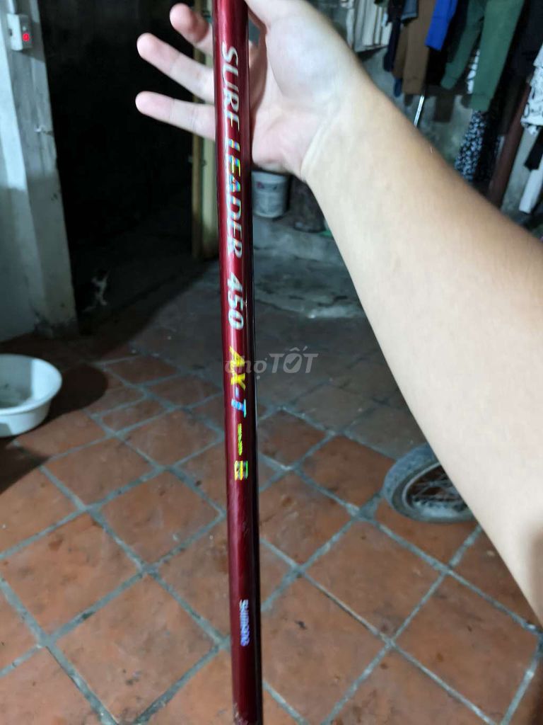 Cần câu cá Shimano Surf Leader AX-T Nhật Bản Đỏ. Mua bán Đồ thể thao, Dã ngoại tại Quận Ba Đình Hà Nội được đăng bởi Duy Khánh Phạm Thế hình 1