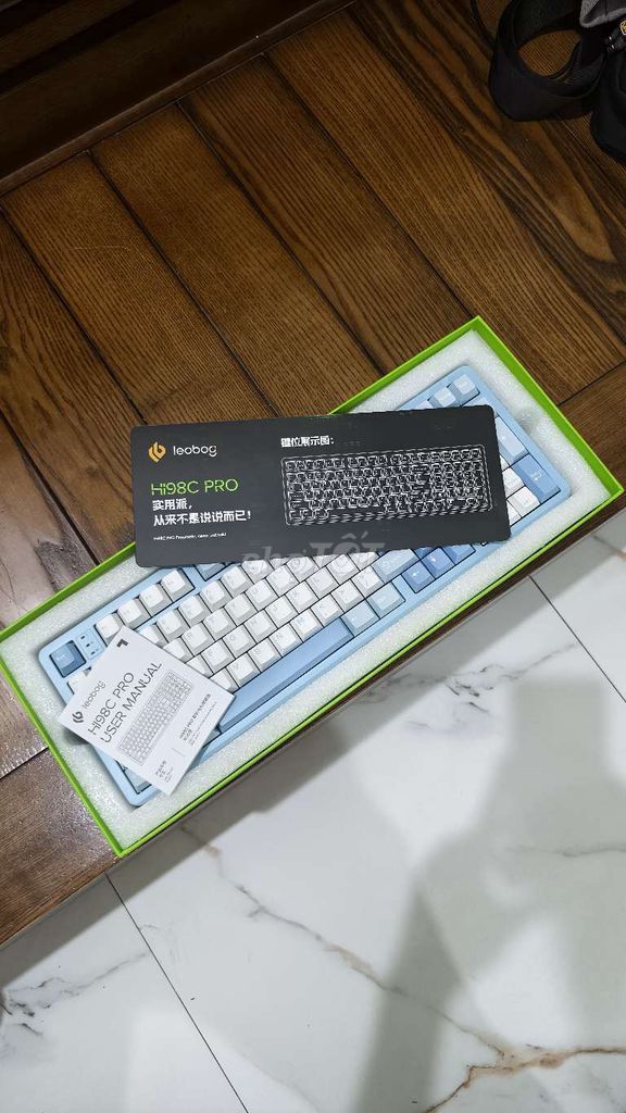 Bàn phím cơ Leobog Hi98C Pro. Mua bán Phụ kiện (Màn hình, Chuột...) tại Quận Long Biên Hà Nội được đăng bởi Đạt Lê hình 1