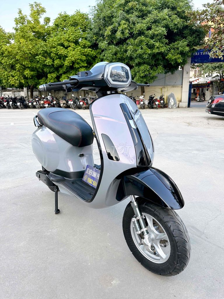 Vespa osakar đèn vuông đủ giấy AQ2025. Mua bán Xe điện tại Quận Bắc Từ Liêm Hà Nội được đăng bởi Xe điện Bình Phương hình 2