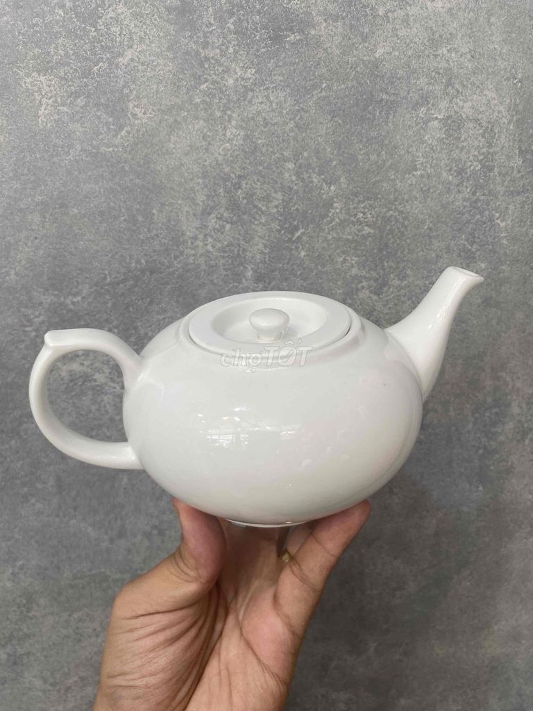 Ấm trà Minh Dũng Sứ Trắng Việt Nam. Mua bán Nội thất, đồ gia dụng khác tại Huyện Trảng Bom Đồng Nai được đăng bởi Bình Phan hình 1