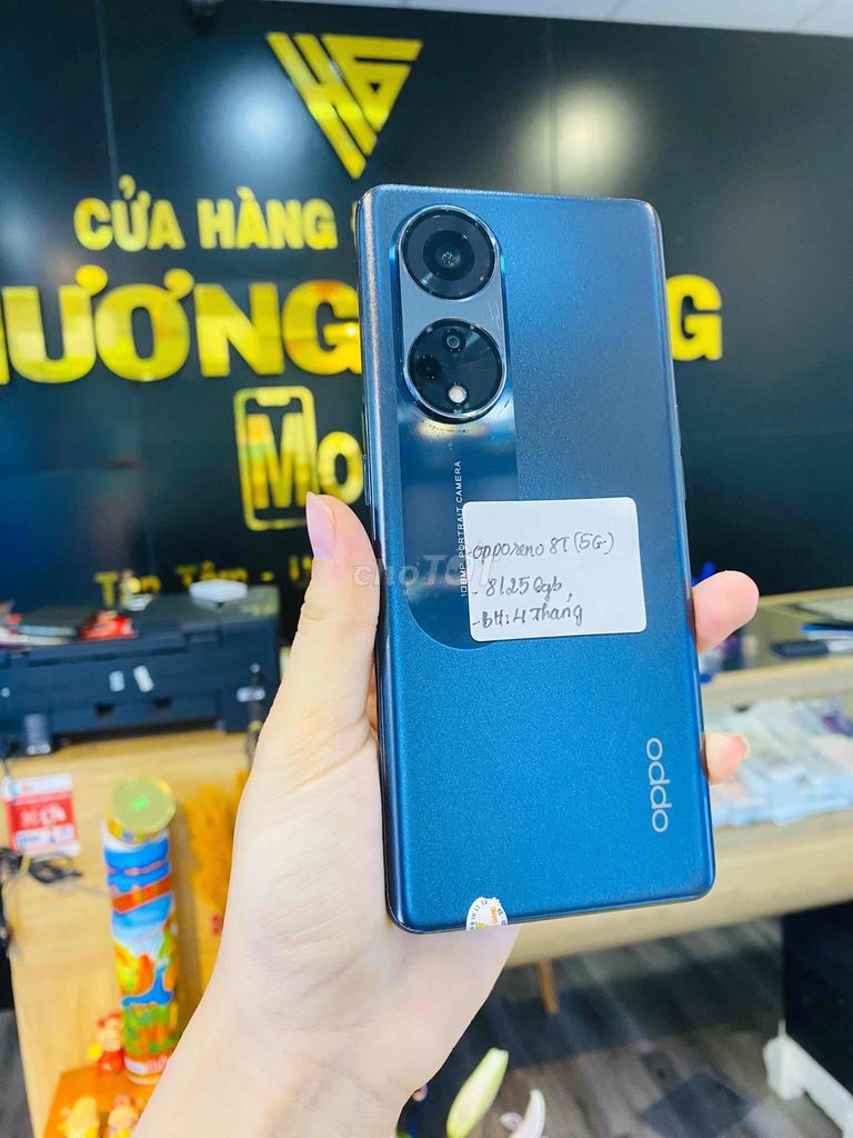 OPPO RENO 8T 5G (8/256GB) - máy giá tốt