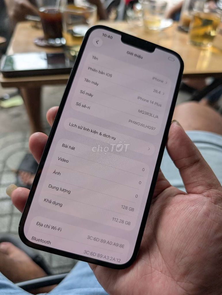 iPhone 14 Plus 128GB Đen 98.5%. Mua bán Điện thoại tại Huyện Bình Chánh Tp Hồ Chí Minh được đăng bởi Lâm mobiphone hình 1