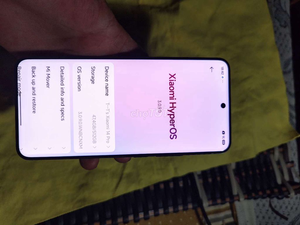 Xiaomi 14 Pro 512GB Đen. Mua bán Điện thoại tại Quận Gò Vấp Tp Hồ Chí Minh được đăng bởi Phạm Nhật Trường hình 1
