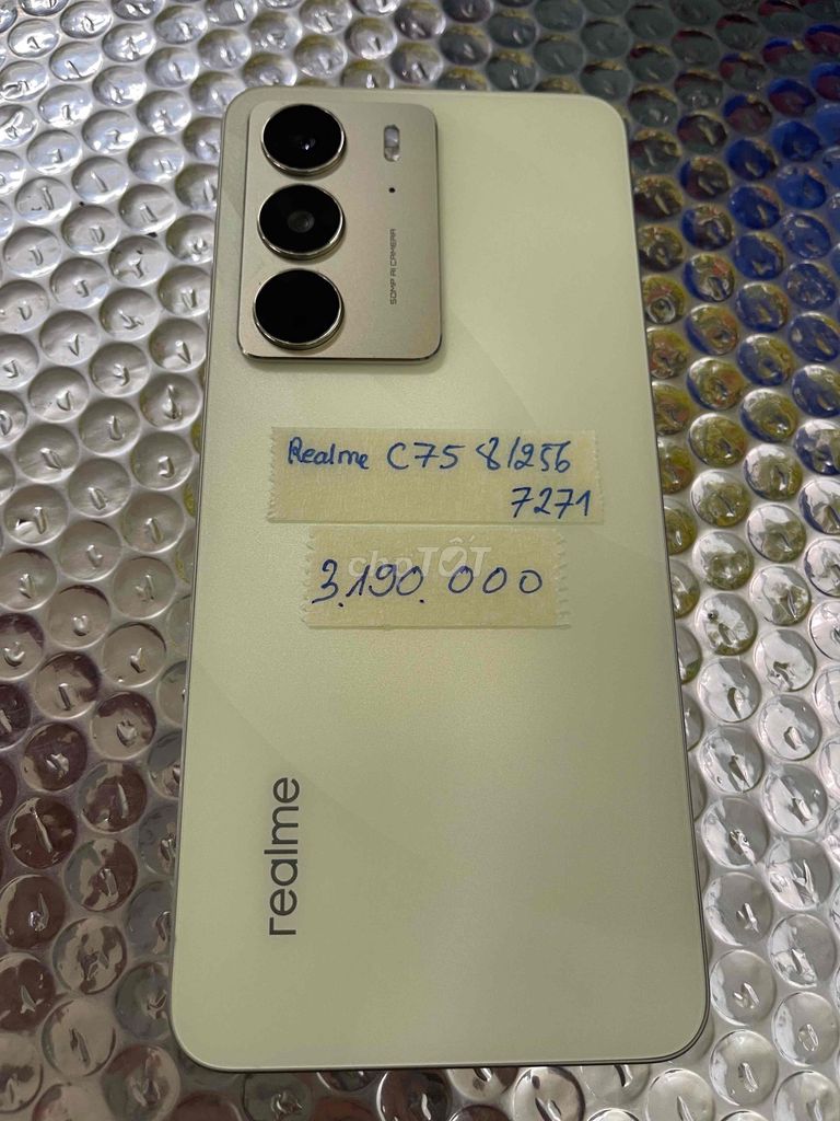 Realme C75 Ram8/256gb zin đẹp 99%. Mua bán Điện thoại tại Quận Ninh Kiều Cần Thơ được đăng bởi Cầm Đồ Anh Quý hình 1