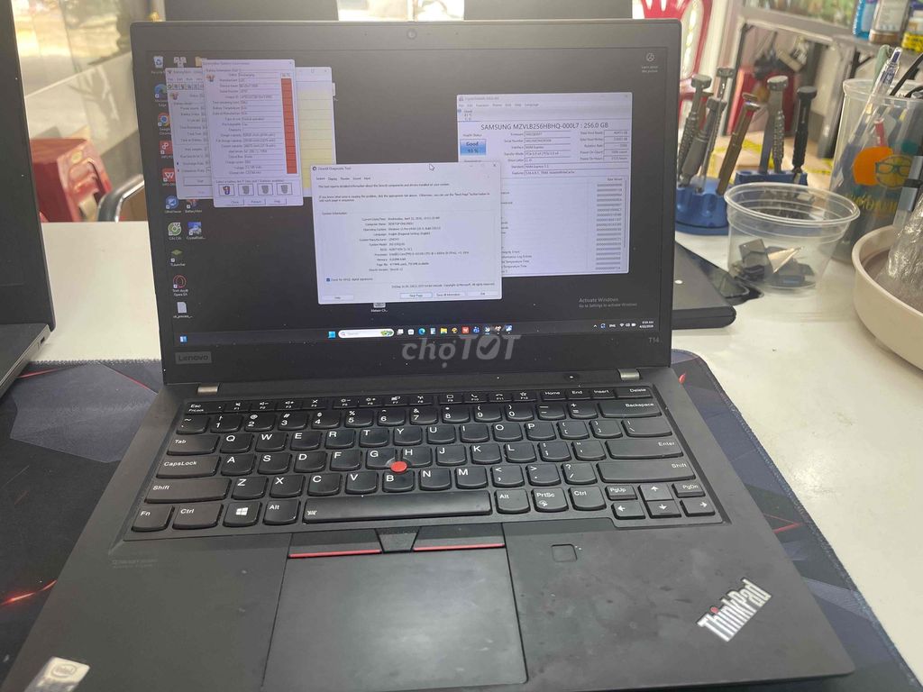 Lenovo ThinkPad T14 I5-10/8GB/256GB Vga mx 330. Mua bán Laptop tại Quận Gò Vấp Tp Hồ Chí Minh được đăng bởi Chí Hướng Group  hình 1