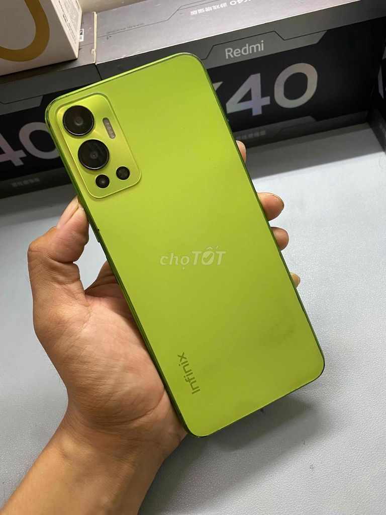 Infinix Hot 12 Xanh lá 6GB/128GB Helio G85. Mua bán Điện thoại tại Quận Hải Châu Đà Nẵng được đăng bởi Nghĩa ST hình 1