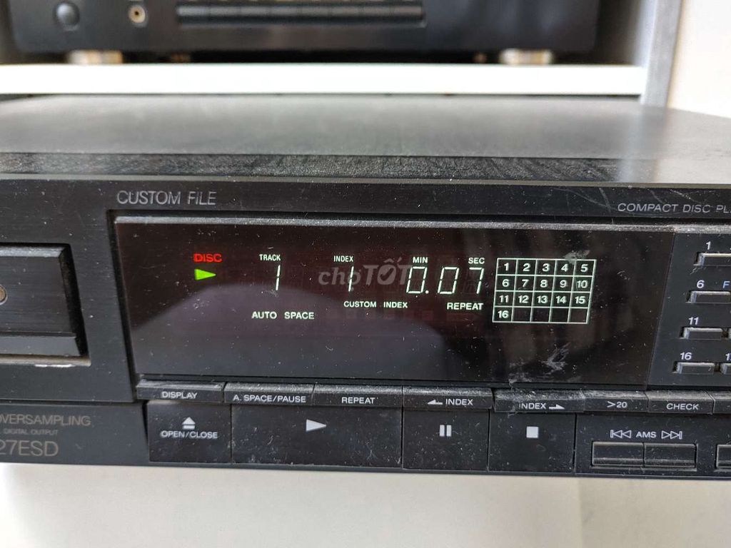 Đầu CD Sony 227ESD Đen Nguyên zin. Mua bán Tivi, Âm thanh tại Quận Bình Tân Tp Hồ Chí Minh được đăng bởi quoc tuan hình 1