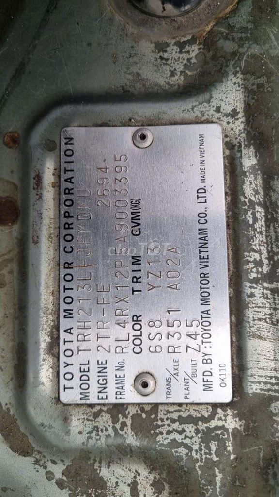 Toyota Hiace 2010 16 chỗ Bạc. Mua bán Ô tô tại Quận 12 Tp Hồ Chí Minh được đăng bởi Trung hình 6