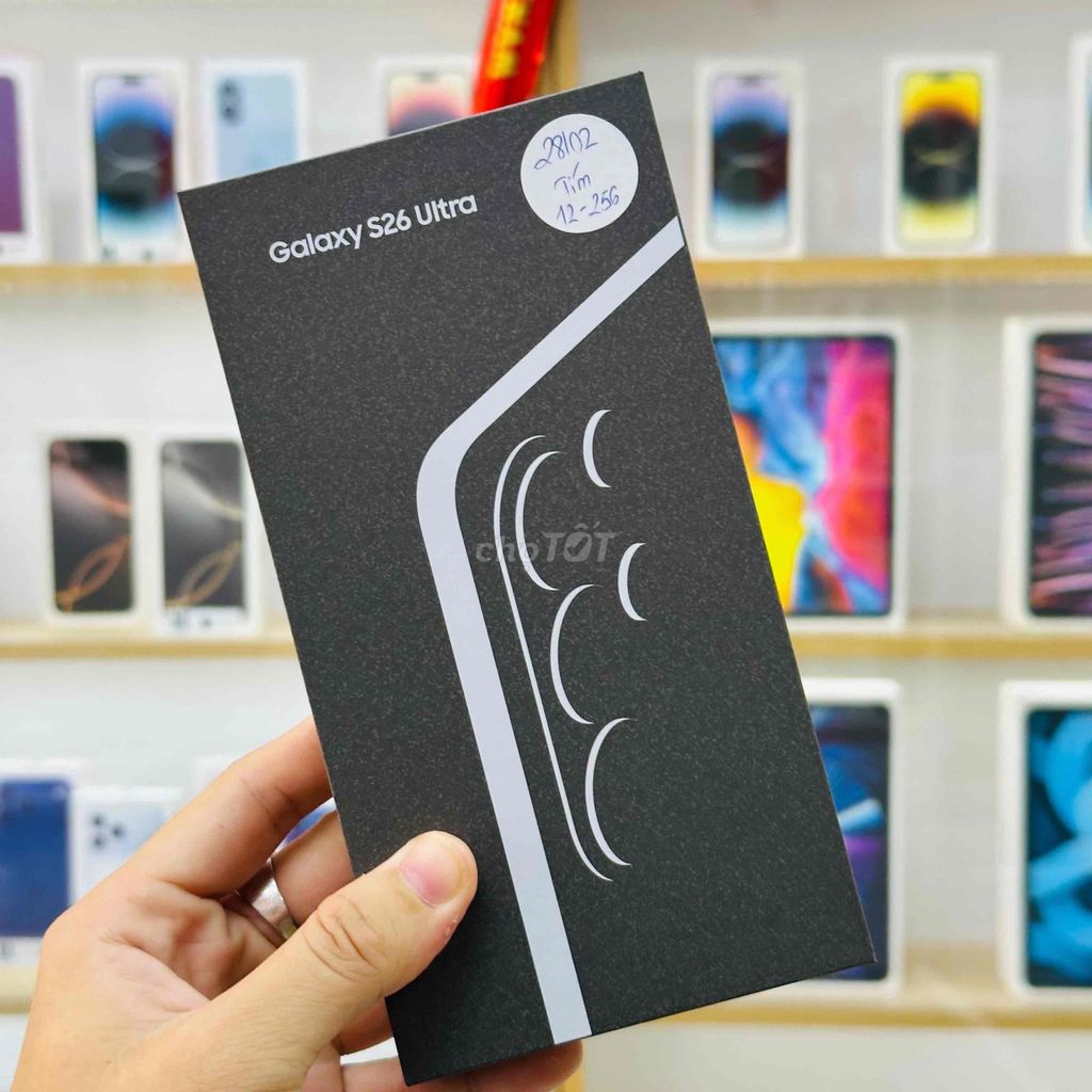 🔴SAMSUNG S26 ULTRA TÍM 12/256GB CHÍNH HÃNG VN NEW. Mua bán Điện thoại tại Quận Ninh Kiều Cần Thơ được đăng bởi Nghĩa Trần Mobile hình 1