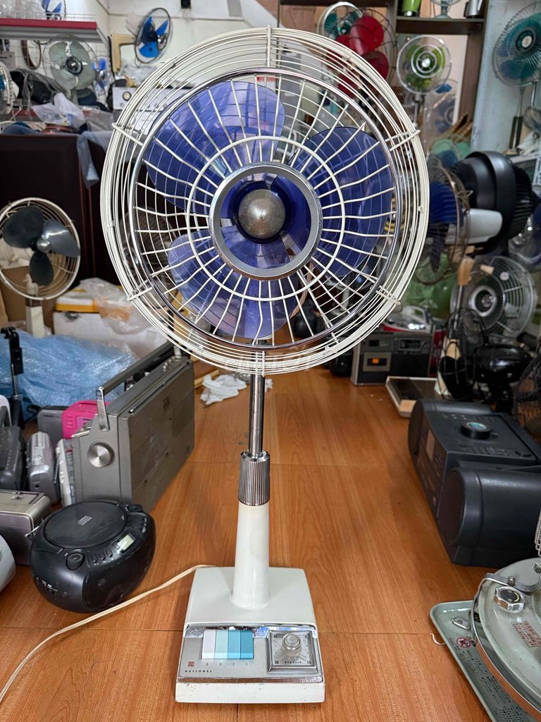 Quạt điện National Trắng, Xanh. Mua bán Quạt tại Thành phố Hải Dương Hải Dương được đăng bởi hồ văn út  hình 1
