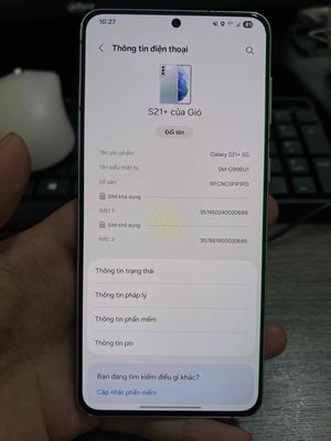 Samsung Galaxy S21+ 5G 128GB Snapdragon 8GB