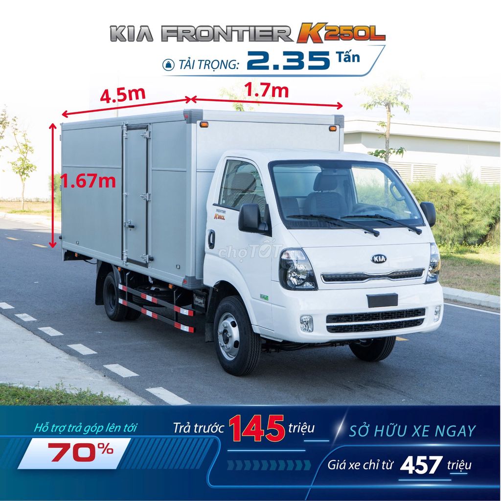 XE TẢI KIA 2T3 THÙNG DÀI 4,5M,TIẾT KIỆM NHIÊN LIỆU. Mua bán Xe tải, xe ben tại Thành phố Biên Hòa Đồng Nai được đăng bởi Chuyên bán xe tải trường hải Thaco hình 2