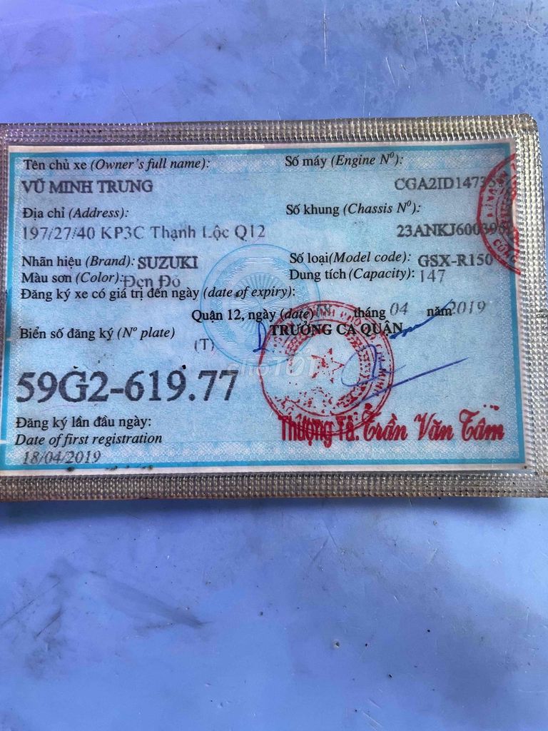 xe để trùm mền ít đi. Mua bán Xe máy tại Quận 12 Tp Hồ Chí Minh được đăng bởi Thanh hình 11