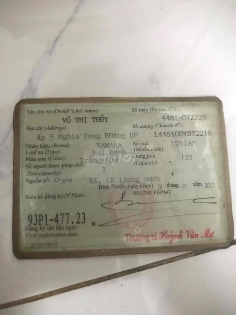 xe ít đi nên cần bán. Mua bán Xe máy tại Thị xã Bến Cát Bình Dương được đăng bởi Phuong hình 4