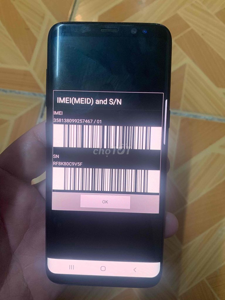 Samsung Galaxy S8 Đen Đã qua sử dụng. Mua bán Điện thoại tại Huyện Bình Chánh Tp Hồ Chí Minh được đăng bởi Nguyễn Uyên hình 1